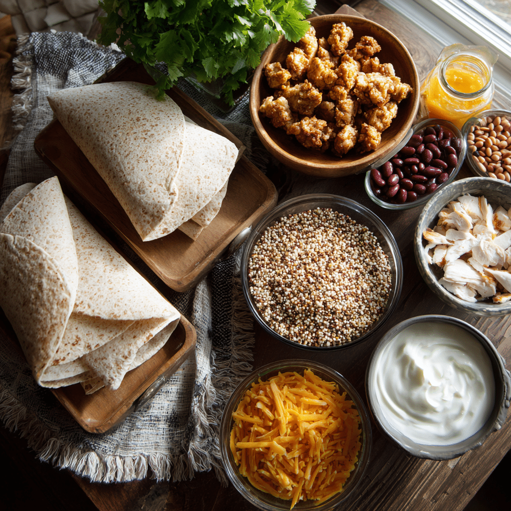 Healthy Walmart Meals That Actually Taste Good 7 Healthy Walmart ingredients on counter