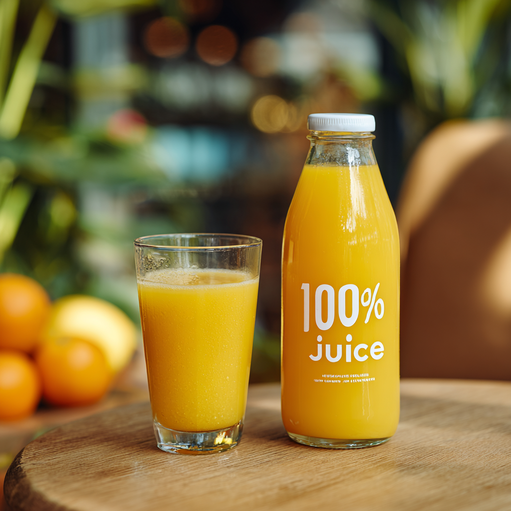 Beverages Juices: Understanding the Difference and Everyday Uses 7 100% juice beverage served chilled in glass