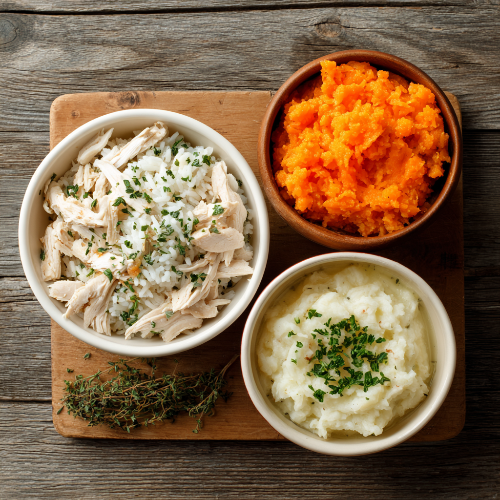 Bland Diet Meal Plan: Easy Meals That Are Gentle on Your Stomach 11 bland diet meal plan recipe card