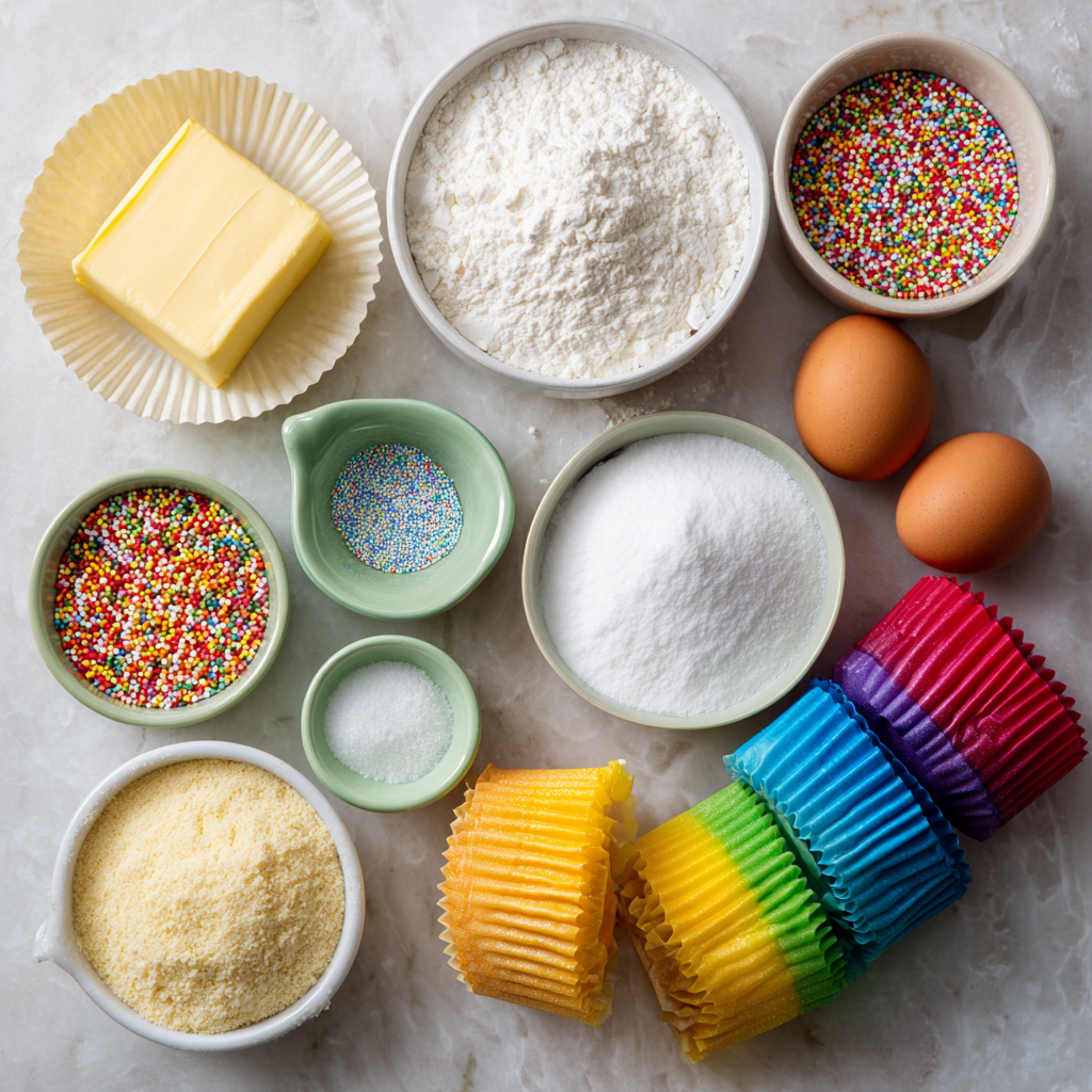 Funfetti Cake Cupcakes: Easy, Colorful Treats That Always Win Smiles 8 funfetti cupcake ingredients