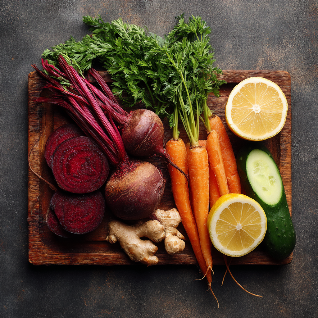 Liver Cleanse Juice Detox: Best Juices, Benefits, and How They Work 8 Fresh ingredients for liver cleanse juice detox