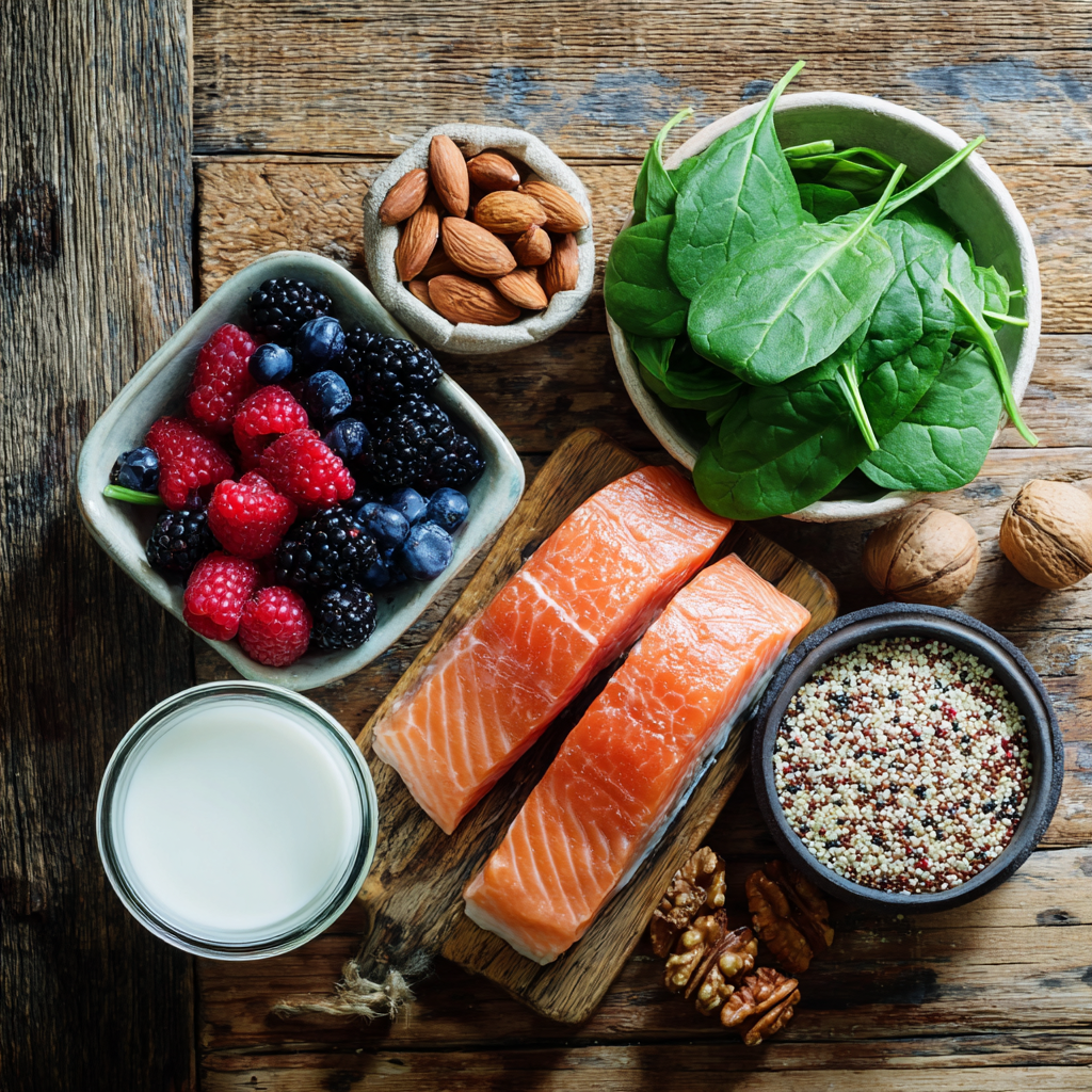 What foods to eat during pregnancy ingredient spread