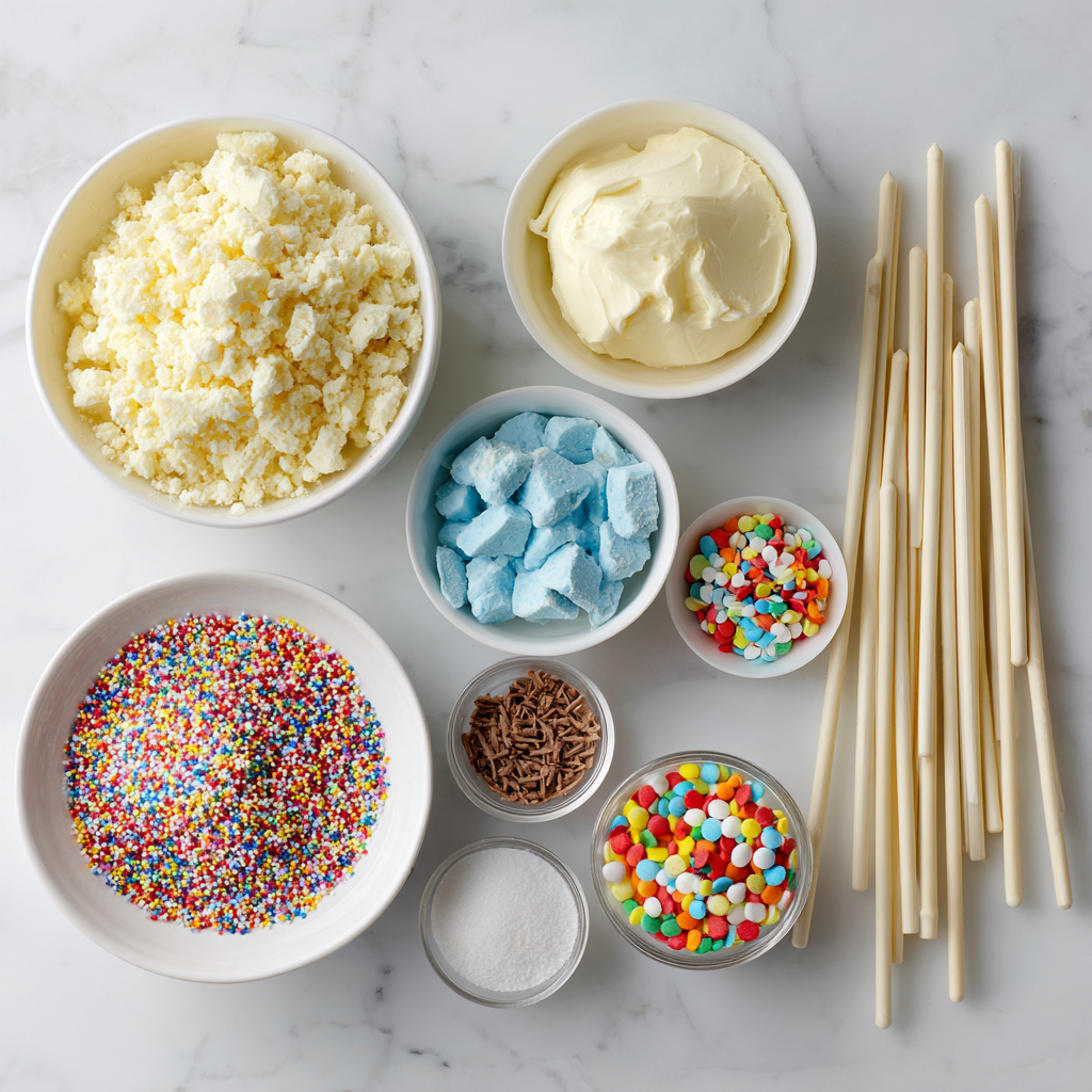 Birthday Cake Cake Pops That Actually Hold Together (And Taste Like a Party!) 9 birthday cake cake pops ingredients