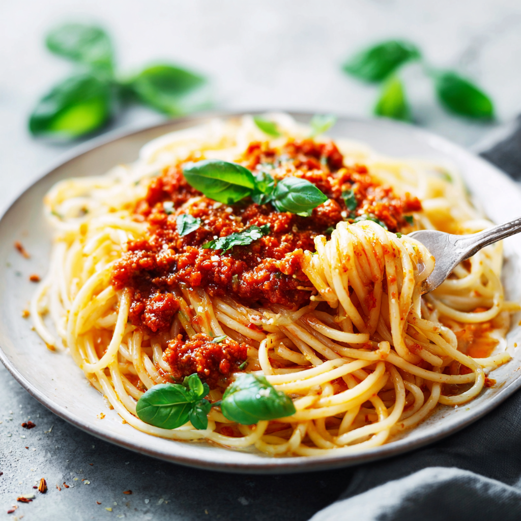 Crushed Tomato Sauce: How It Differs, Tastes, and Works in Recipes 11 Spaghetti with crushed tomato sauce